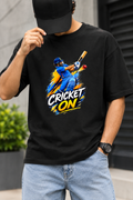 Cricket On – Premium Oversized Cotton T-Shirt